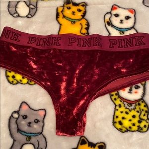 Velvet PINK panties NWOT